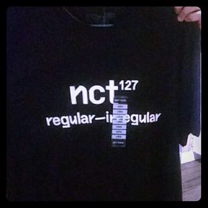 NCT k-pop size large shirt